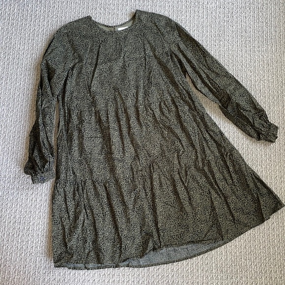 Mud pie cheetah print ruffle dress - Picture 1 of 4